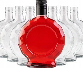 40 db-os Medál Készlet 250 ml-es csavaros kupakkal Alkoholos Likőr Kancsó