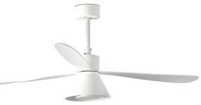FARO 33760WT-22-LED Fényerő-szabályozható ventilátor AMELIA L CONE LED/20W/230V fehér átm. 132 cm WT + DO