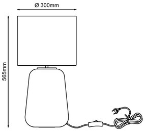 Brilliant - Asztali lámpa HYDRA 1xE27/60W/230V rózsaszín