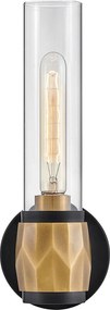 Hinkley lighting kristály fali lámpa ellison fekete sárgaréz átlátszó elshk-ellison1-bk-hb IP44