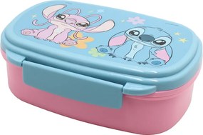 Disney Lilo és Stitch, a csillagkutya Alien 626 szendvicsdoboz + evőeszköz szett