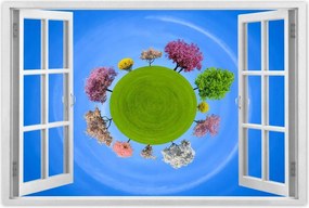 Poszterek 120x80 Fa Fák Kilátás