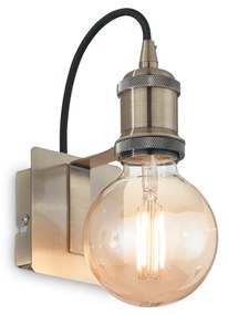 IDEAL LUX FRIDA fali lámpa, max. 1x60W, E27 foglalattal, antikolt, 163321