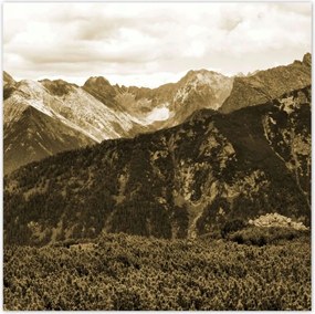 Poszterek 140x140 Tátra Lengyel hegyek Kilátás