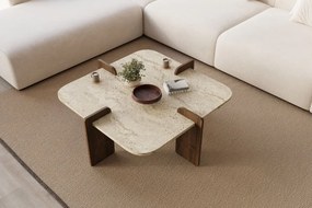 Poalla - Travertine, Walnut