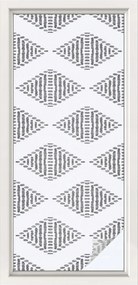 Szélvédőfólia Adatvédelem Geometrikus gyémántok 50x116 cm