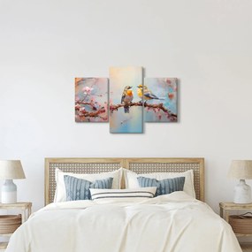 Kép - Lovebirds (90x60 cm)