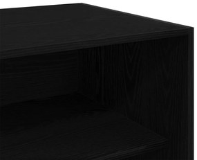 Fekete Tölgy Ruhásszekrény - 100 x 50 x 200 cm, jól megtervezett fából készült