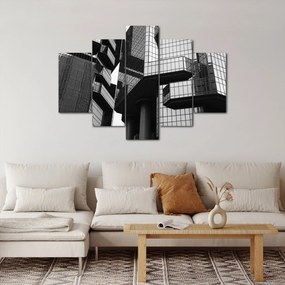 Üvegépületek képe (150x105 cm)