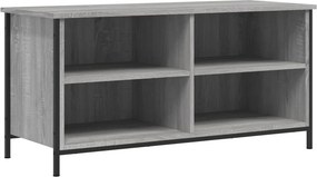 vidaXL szürke sonoma színű szerelt fa TV-szekrény 100x40x50 cm
