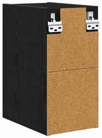 Függő szekrény Riga Fekete tölgy 20 x 29,5 x 40 cm Faanyag