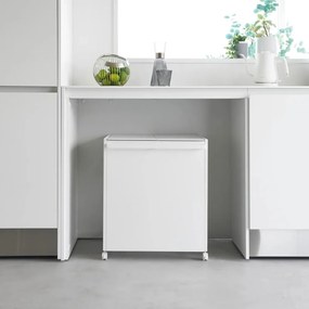 Fehér fém szelektív szemetes Tower – YAMAZAKI