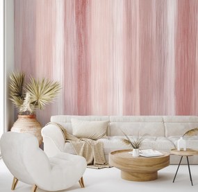 Fotótapéta - Rózsaszín csíkozás (147x102 cm)