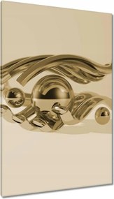 Vászonkép 80x120 Kávégolyók tejjel