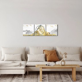 Kép - Zlatá hora (órával) (90x30 cm)
