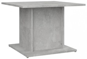 betonszürke szerelt fa dohányzóasztal 55,5x55,5x40 cm