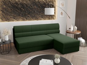 Sarok ülőgarnitúra Radiant L1 (zöld) (J). 1057445