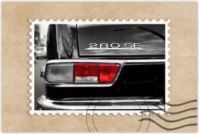 Poszterek 120x80 Mercedes 200SE Lámpa