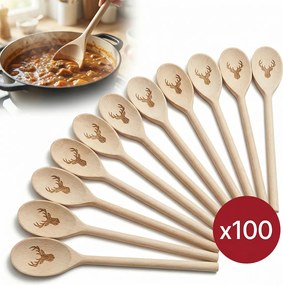 Svéd Kanál Bükk gravírozott Jeloek 100 db-os szett