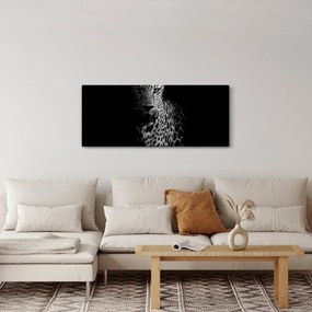 Kép - Egy leopárd portréja (120x50 cm)