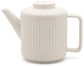 Fehér porcelán teáskanna szűrővel 1,2 l Skagen – Bredemeijer