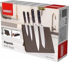 Késtartó állvány Banquet 21,5 cm természetes gránit