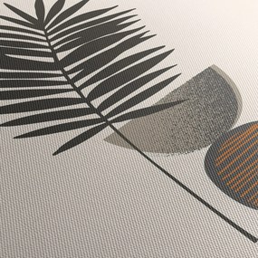 Kép - Absztrakció pálmalevéllel (150x105 cm)