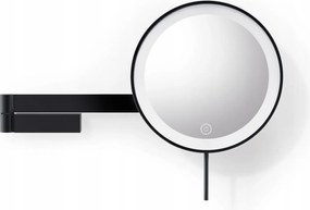 Zack Linea Megvilágított Nagyítós Fali Kozmetikai Tükör Fekete