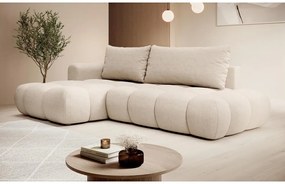 Sarokkanapé Ombre (B) (bézs + fekete) . 1099485