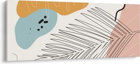 Kép - Levél illusztráció (120x50 cm)