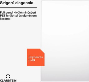 Klarstein Wonderwall 60, Infravörös hősugárzó, 60 x 100 cm, 600 W, heti időzítő, IP24