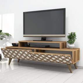 TV asztal/szekrény Curio (dió + krém). 1071860