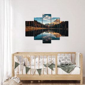 Kép - alpesi, olaszország, dolomitok, Antorno (150x105 cm)