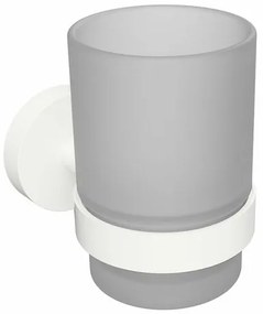 Sapho XR903W X-Round White pohár, tejüveg /fehér
