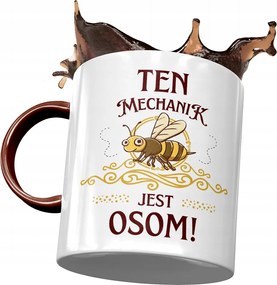 Bordó Bögre Mechanikusoknak Ez A Mechanikus Egy Darázs Nyomtatott Fotóval