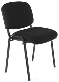 Viva N konferencia szék, fekete lábak, fekete