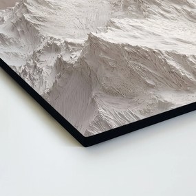 DUBLEZ | 3 részes kép hegyek - Havas csend