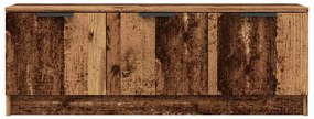 TV szekrény Régi fa 102x35x36,5 cm Gépelt fa