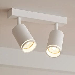 PIPE spotlámpa 2xGU10/10W/230V fehér