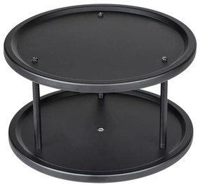 Lazy Susan fekete fűszer rendszerező - Wenko