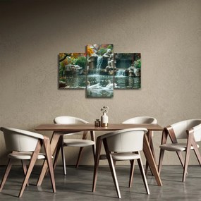 Kép - Ázsiai tó (90x60 cm)