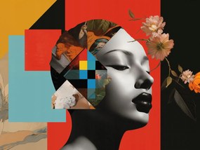 Poszter 20x15cm Virágzó szobor