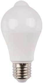 Avide Smart LED Globe A60 mozgásérzékelős fényforrás, 10W, 4000K, 806 lm
