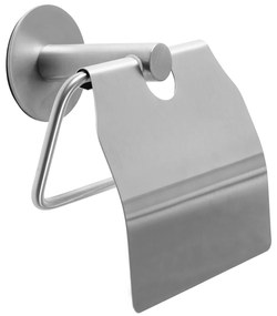 Falra szerelhető wc papír tartó Nickel Brush INOX 322219