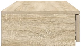 Ágyfiókok Sonoma tölgy 100x36,5x16,5 cm Műgyanta