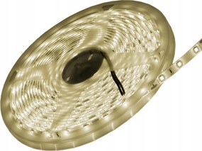 Led Szalag Hideg Fehér 5050 Smd 5M 300 Dióda Vízálló Erős 42W 3,5A