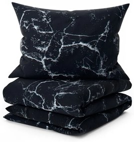 Mikroszálas ágyneműhuzat TEMPESTA fekete Ágyneműhuzat mérete: 70 x 90 cm | 140 x 200 cm