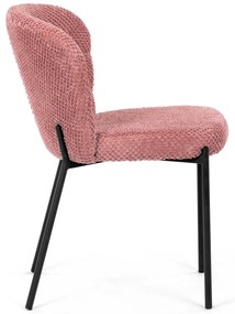 Étkezőszék garnitúra Bouclé CT-W1077 PINK2, 4 db