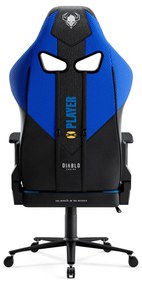 Diablo X-Player 2.0 szövet gamer szék Átlagos méret: Frost black / fekete