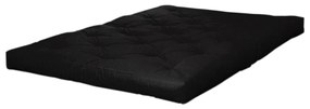 Fekete közepes keménységű futon matrac 90x200 cm Comfort Black – Karup Design